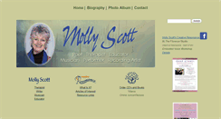 Desktop Screenshot of mollyscott.com